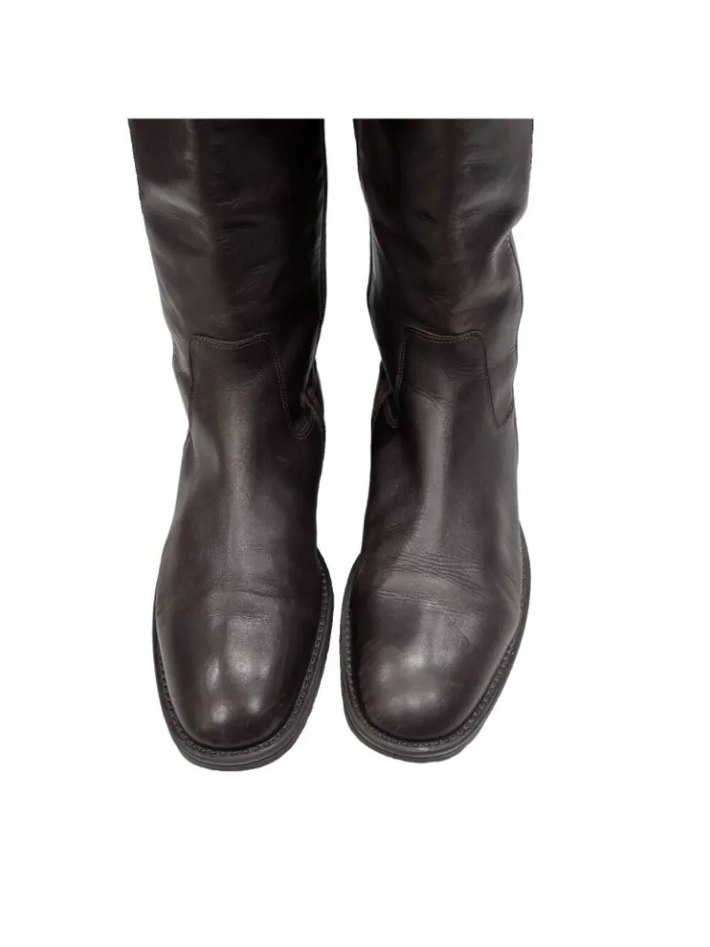 J Crew old money Riding Boots Made In Italy Brown Leather Women 10